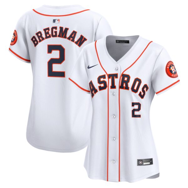Alex Bregman Houston Astros Nike Women_s Home Limited Player Jersey  White