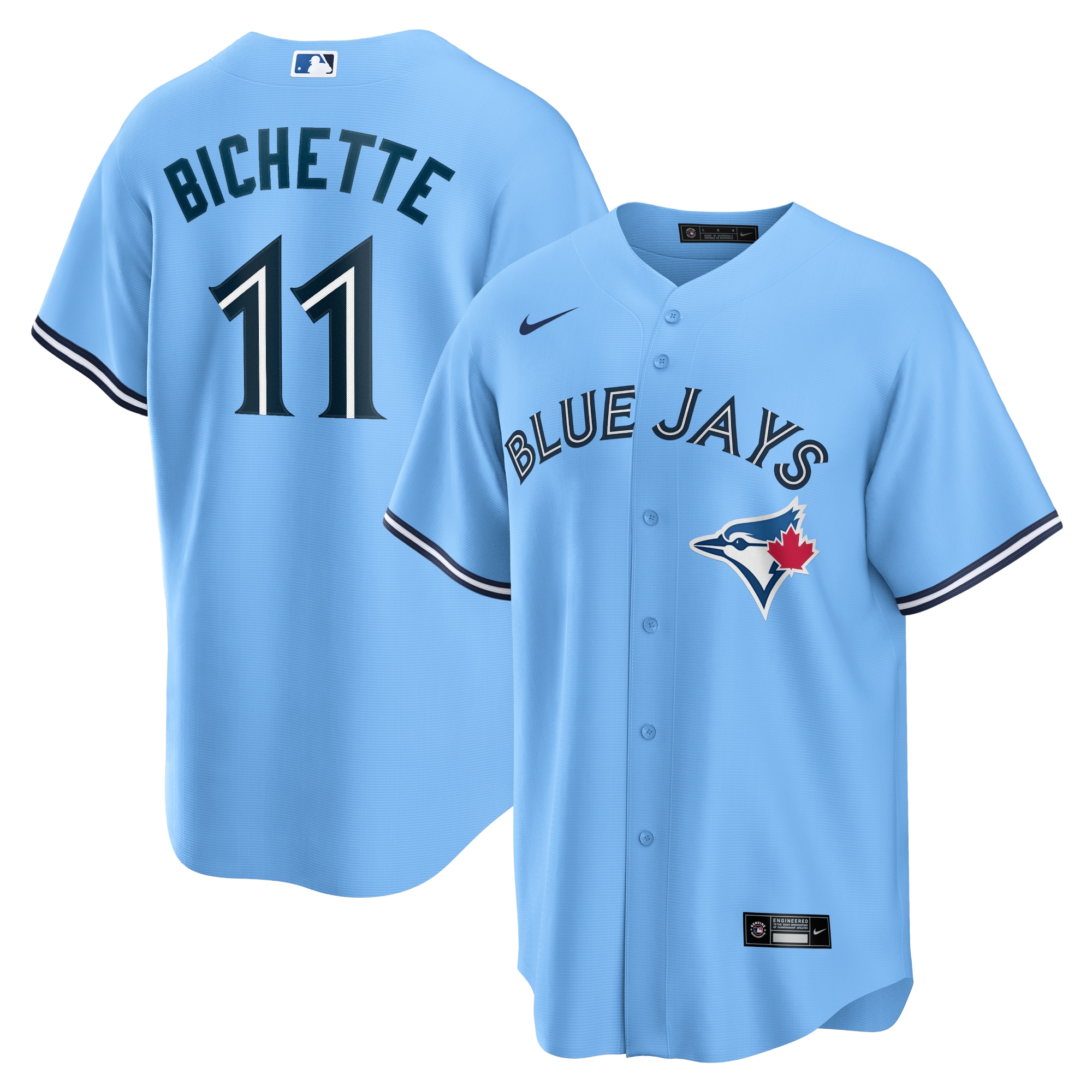 Bo Bichette Toronto Blue Jays Nike Alternate Replica Player Name Jersey  Powder Blue
