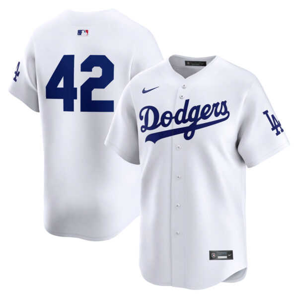 Los Angeles Dodgers Nike 2024 Jackie Robinson Day Home Limited Jerseynbsp White