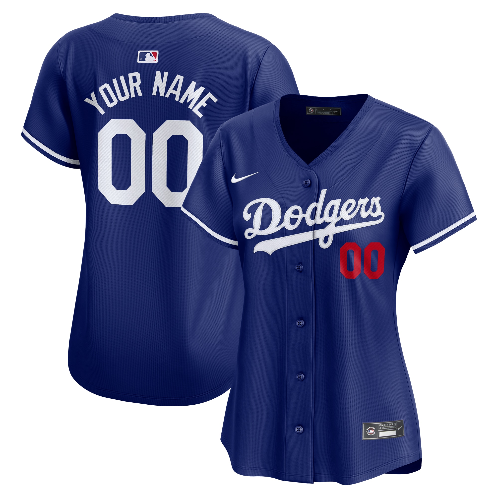 Los Angeles Dodgers Nike Women's  Alternate Limited Custom Jerseynbsp– Royal