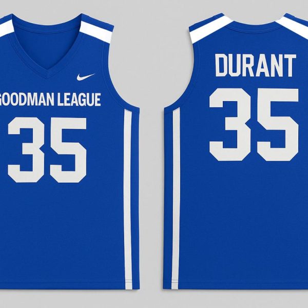 Kevin Durant in Goodman League Game Jersey