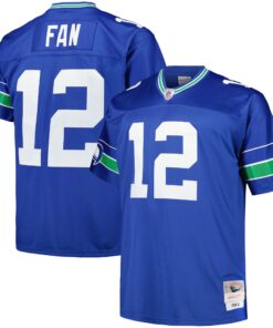 12s Seattle Seahawks Mitchell amp Ness Big amp Tall  Legacy Retired Player Jersey  Royal