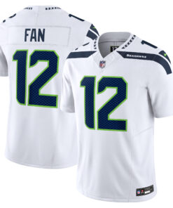 12s Seattle Seahawks  Vapor F.U.S.E. Limited Jersey  White