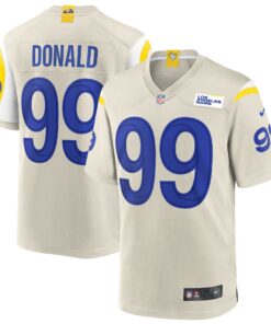 Aaron Donald Los Angeles Rams  Game Jersey  Bone