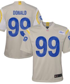 Aaron Donald Los Angeles Rams  Youth Game Jersey  Cream