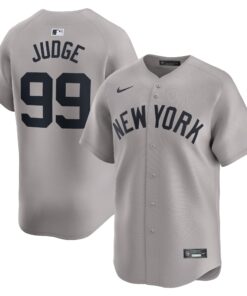 Aaron Judge New York YankeesAway Limited Player Jersey  Gray