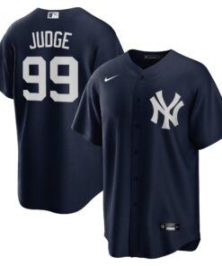 Aaron Judge New York YankeesBig amp Tall Alternate Replica Player Jersey  Navy