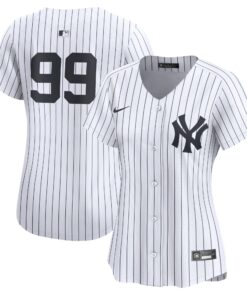 Aaron Judge New York YankeesWomen_s Home Limited Player Jersey  White