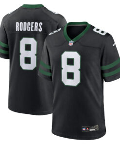 Aaron Rodgers New York Jets  Alternate Game Jersey  Legacy Black