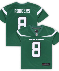 Aaron Rodgers New York Jets  Infant Game Jersey  Gotham Green