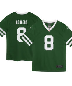 Aaron Rodgers New York Jets  Infant Game Jersey  Legacy Green