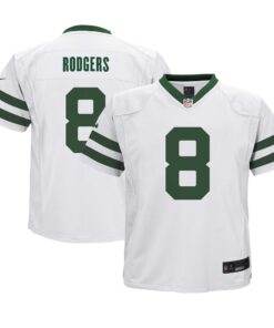 Aaron Rodgers New York Jets  Preschool Game Jersey  Legacy White