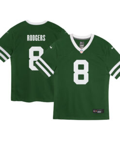 Aaron Rodgers New York Jets  Toddler Game Jersey  Legacy Green