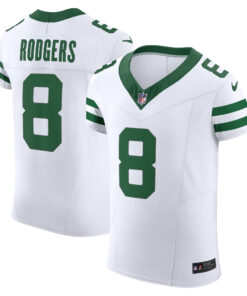 Aaron Rodgers New York Jets   Vapor F.U.S.E. Elite Jersey  Legacy White