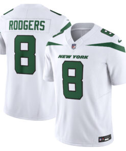 Aaron Rodgers New York Jets  Vapor F.U.S.E. Limited Jersey  Spotlight White