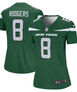 Aaron Rodgers New York Jets  Women_s Legend Player Jersey  Gotham Green
