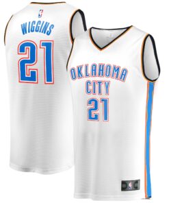 Aaron Wiggins Oklahoma City Thunder Fanatics Fast Break Player Jersey - Association Edition - White
