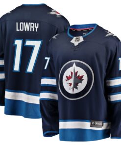Adam Lowry Winnipeg Jets Fanatics Breakaway Replica Jersey  Navy