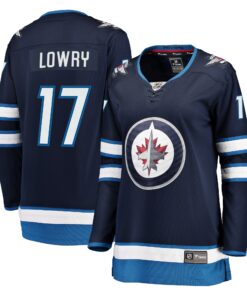 Adam Lowry Winnipeg Jets Fanatics Women_s Breakaway Player Jersey  Navy