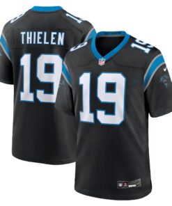 Adam Thielen Carolina Panthers  Team Game Jersey  Black