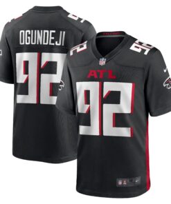 Adetokunbo Ogundeji Atlanta Falcons  Game Jersey  Black