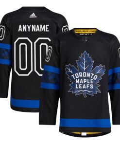 adidas Authentic Toronto Maple Leafs x drew house Alternate Custom Jersey  Black