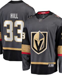 Adin Hill Vegas Golden Knights Fanatics Alternate Breakaway Jersey  Gray