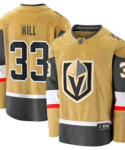 Adin Hill Vegas Golden Knights Fanatics Home Breakaway Jersey  Gold