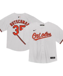 Adley Rutschman Baltimore OriolesToddler  Game Jersey  White