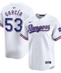 Adolis GarcÃ­a Texas RangersHome Limited Player Jersey  White
