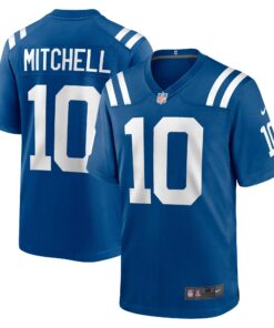Adonai Mitchell Indianapolis Colts  2024 NFL Draft Player Game Jersey  Royal 1