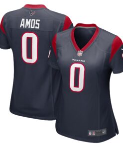 Adrian Amos Houston Texans  Women_s  Game Jersey   Navy