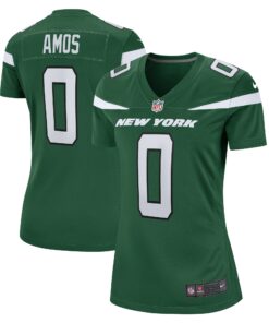 Adrian Amos New York Jets  Women_s  Game Jersey  Gotham Green
