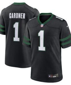 Ahmad Sauce Gardner New York Jets  Alternate Game Jersey  Legacy Black