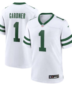Ahmad Sauce Gardner New York Jets  Game Jersey  Legacy White