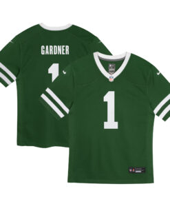 Ahmad Sauce Gardner New York Jets  Preschool Game Jersey  Legacy Green