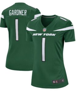 Ahmad Sauce Gardner New York Jets  Women_s Player Jersey  Green