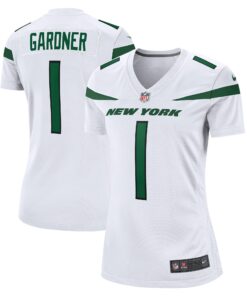 Ahmad Sauce Gardner New York Jets  Women_s Player Jersey  White