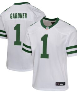 Ahmad Sauce Gardner New York Jets  Youth Game Jersey  Legacy White