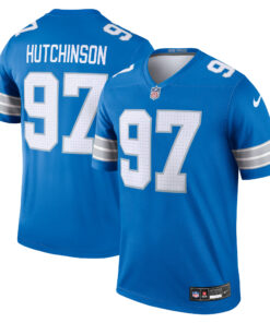 Aidan Hutchinson Detroit Lions  Legend Jersey  Blue