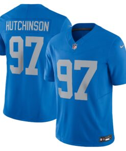 Aidan Hutchinson Detroit Lions  Vapor F.U.S.E. Alternate Limited Jersey  Blue