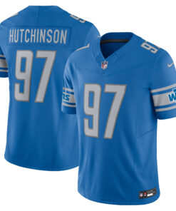 Aidan Hutchinson Detroit Lions  Vapor F.U.S.E. Limited Jersey  Blue