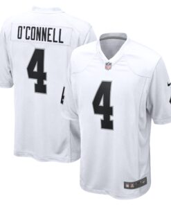 Aidan O_Connell Las Vegas Raiders   Game Jersey   White