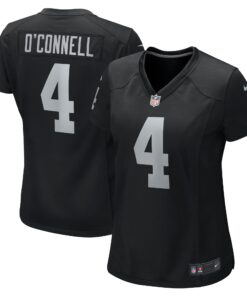 Aidan O_Connell Las Vegas Raiders  Women_s  Game Jersey   Black