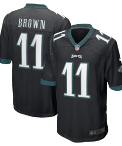 A.J. Brown Philadelphia Eagles  Game Jersey  Black