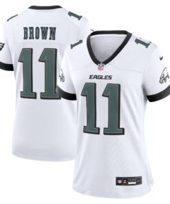 A.J. Brown Philadelphia Eagles  Game Jersey  White 1