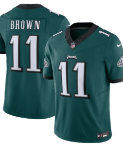 A.J. Brown Philadelphia Eagles  Vapor F.U.S.E. Limited Jersey  Green