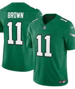 A.J. Brown Philadelphia Eagles  Vapor F.U.S.E. Limited Jersey  Kelly Green
