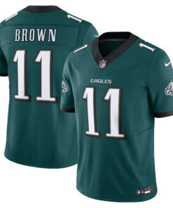 A.J. Brown Philadelphia Eagles  Vapor F.U.S.E. Limited Jersey  Midnight Green
