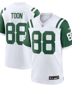 Al Toon New York Jets  Classic Alternate Retired Player Game Jersey  White